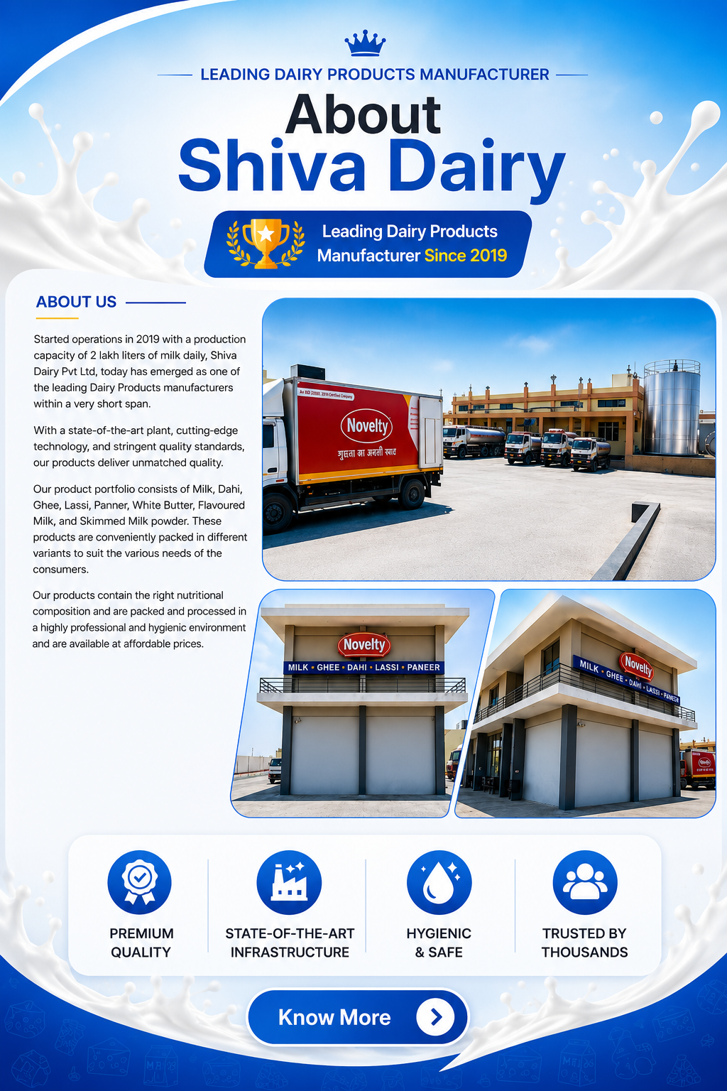 Shiva Dairy About Mobile