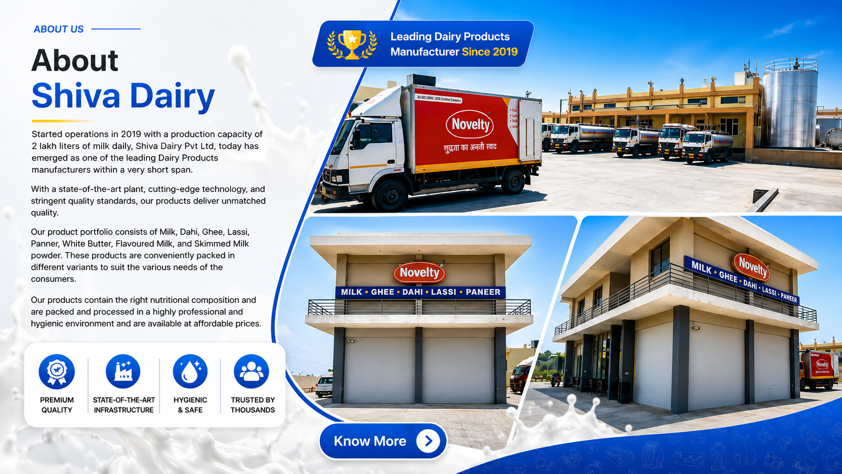 Shiva Dairy About